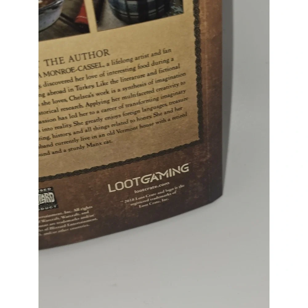 World Of Warcraft The‎ Official Cookbook Lootcrate Edition 2018